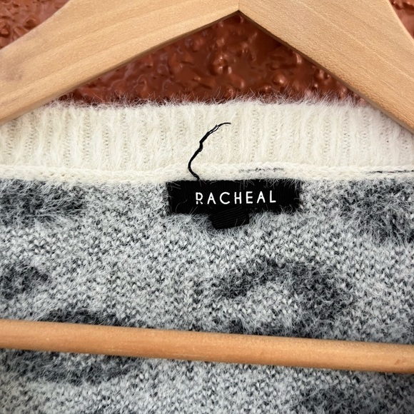 Racheal Chunky Cozy Animal Print Cheetah Sweater- Size Small - Picture 5 of 6